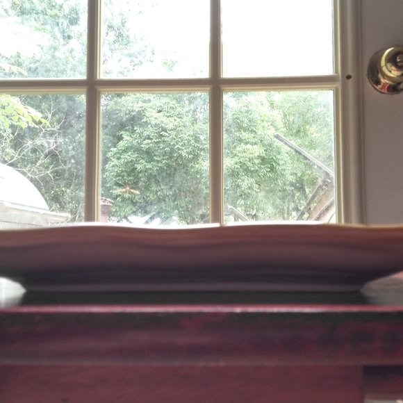 Large Square Ceramic Platter with Grapes - Picture 2 of 4